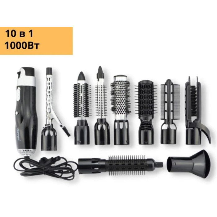Фен щітка мультистайлер 10 в 1 GM 4833