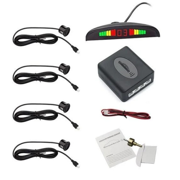 Паркувальна система на 4 датчики паркування CJJ8