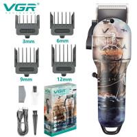 Машинка для стриження волосся акумуляторна VGR V-690