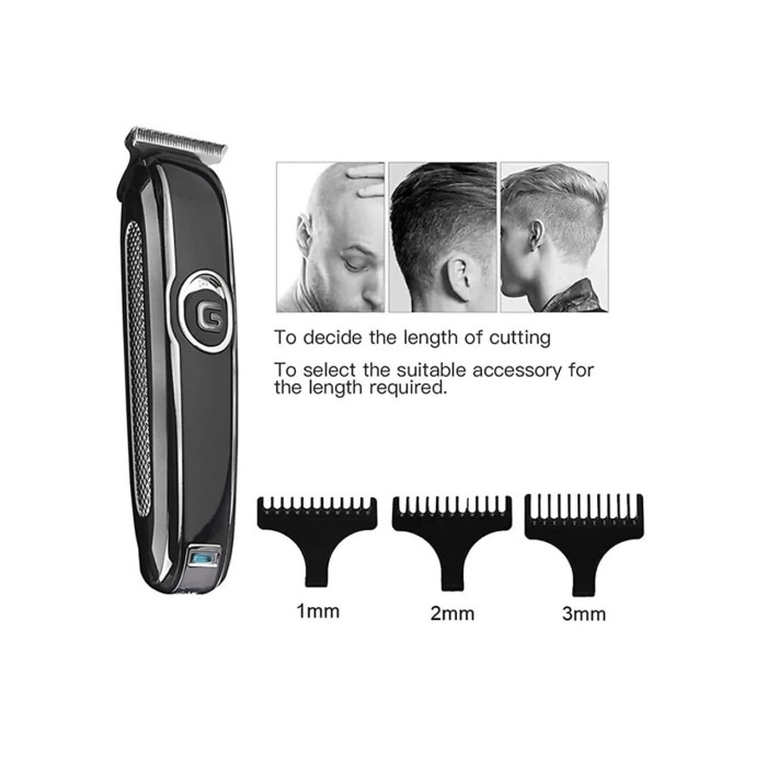 Окантовий акумуляторний тример Geemy GM 6050