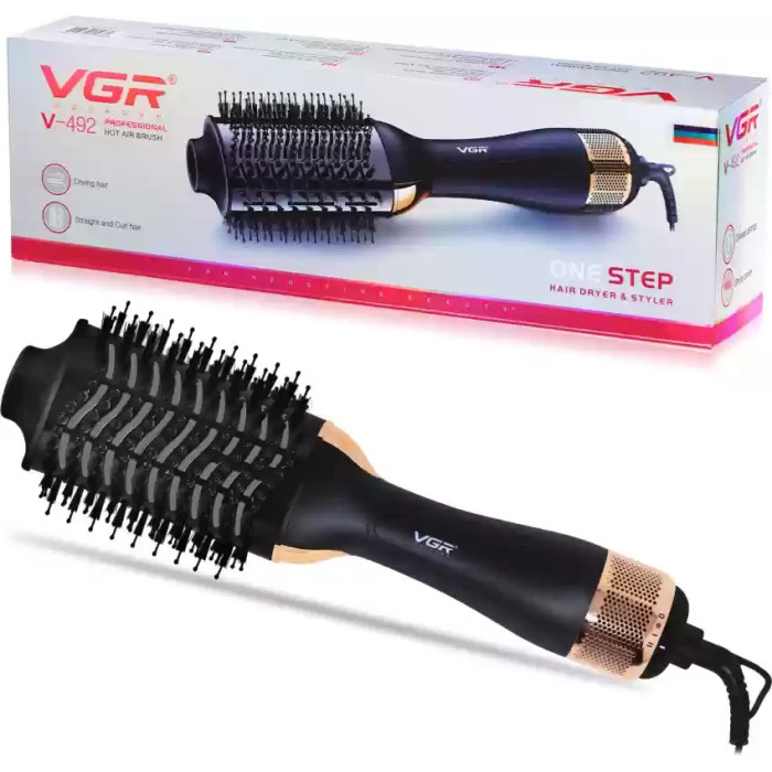 Професійна фен-щітка для волосся VGR V492