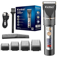 Акумуляторна машинка для стриження волосся Kemei KM-5073