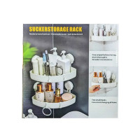 Настінна багатофункціональна полиця для зберігання на присоску