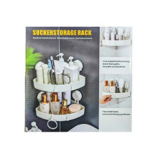 Настінна багатофункціональна полиця для зберігання на присоску