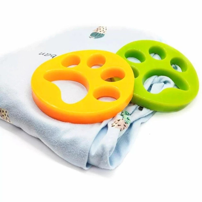 Силіконова лапка для прибирання шерсті хатніх тварин