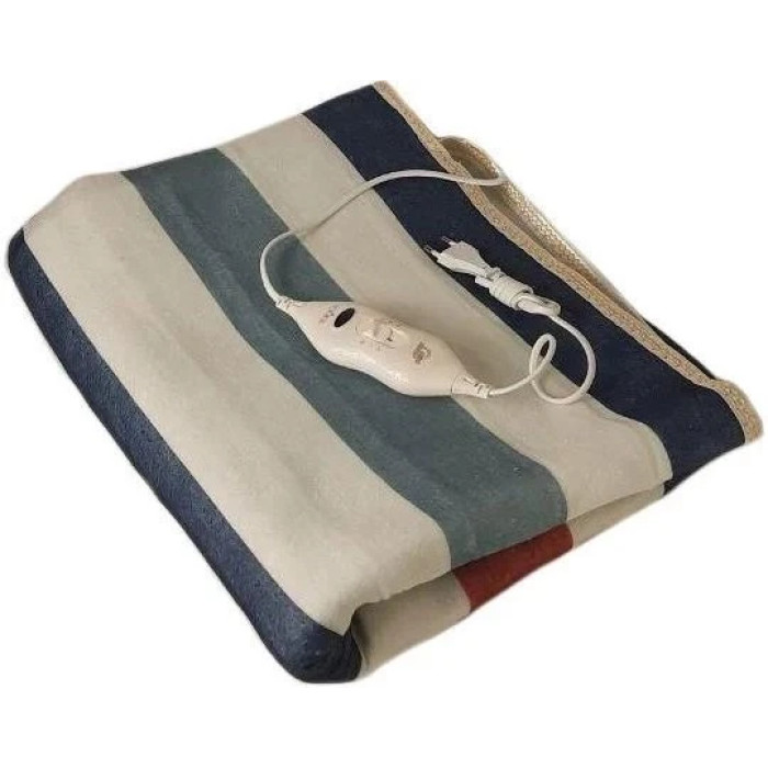 Электропростынь electric blanket 150*180 разноцветные полоски
