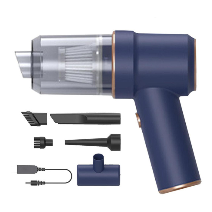 Автомобильный беспроводной пылесос, 80000 па, 120 Вт