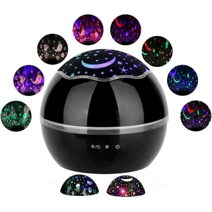 Проектор-ночник 2в1 Звездное небо