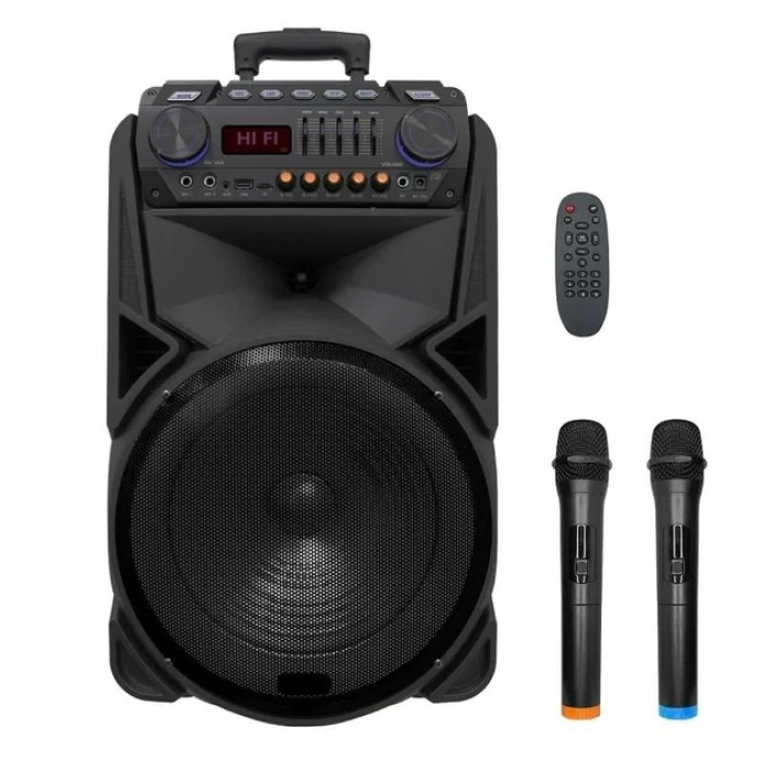 Акустическая портативная колонка TMS-012 2 микрофона
