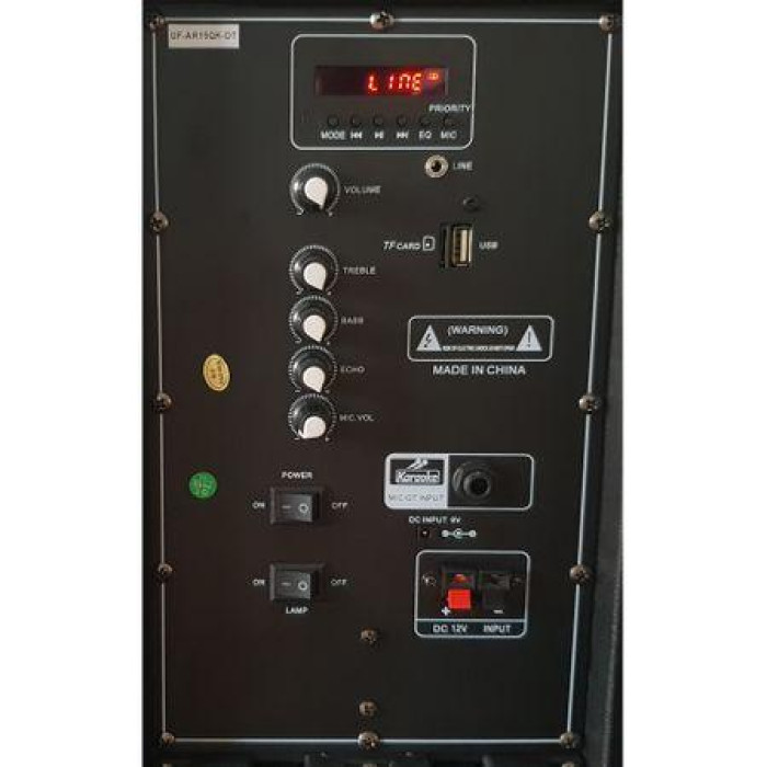 Акустична портативна колонка LIGE-AR 15