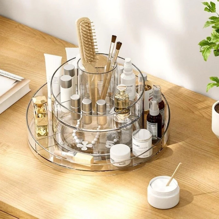 Органайзер 360 для косметики прозрачный