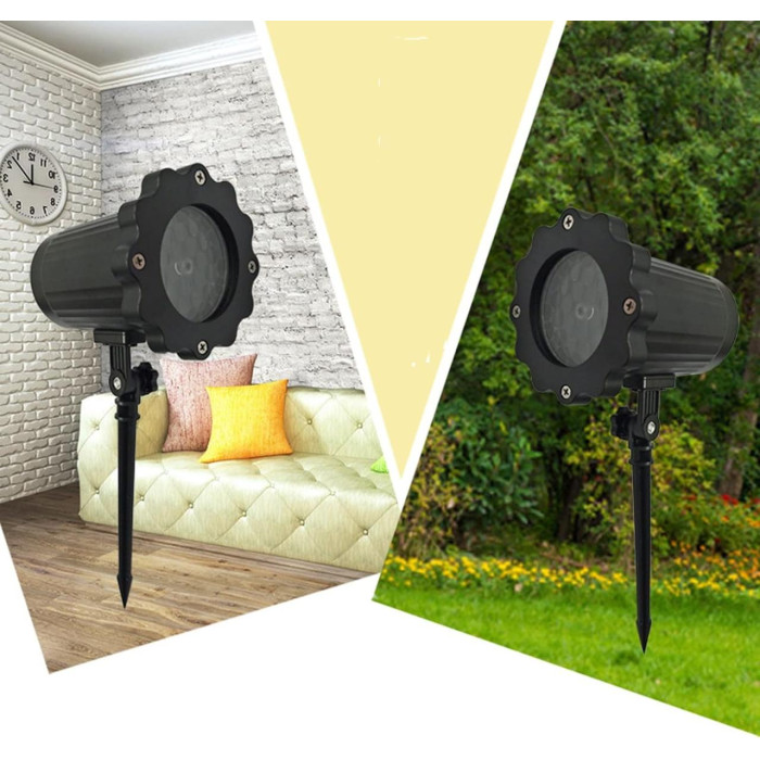 Лазерный проектор "Снежинки" AL-44