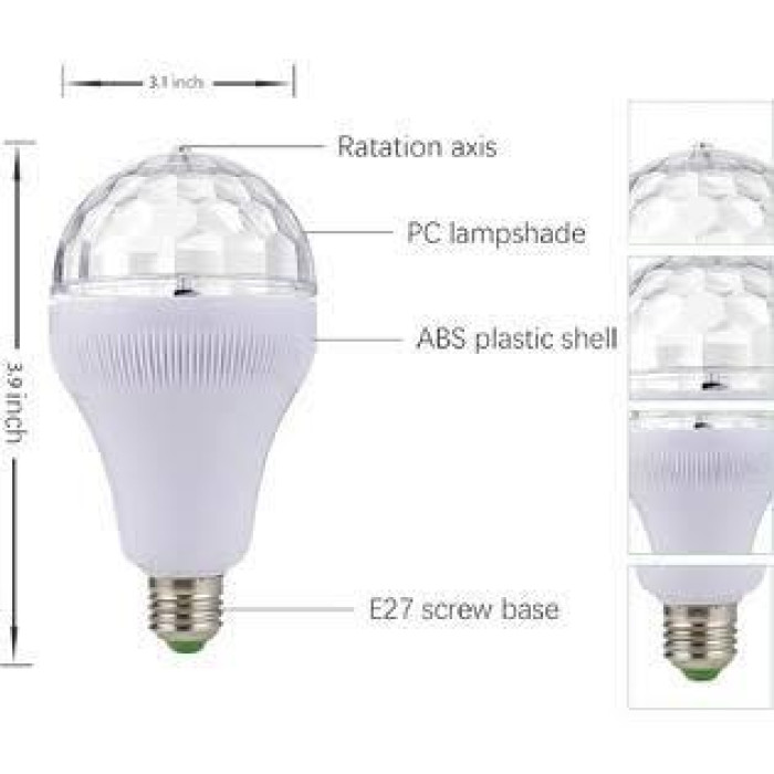 Лазерна диско куля ST-06 E27