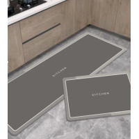 Быстросохнущий нескользящий коврик прямоугольный 50*80см//D-44