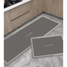 Швидковисихний нековзний килимок прямокутний 60*90 см//D-45