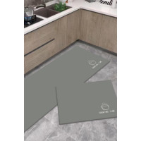 Быстросохнущий нескользящий коврик прямоугольный 60*90см//D-51