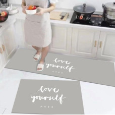 Швидковисихний нековзний килимок прямокутний 60*90 см//D-60