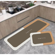 Швидковисихний нековзний килимок прямокутний 60*90 см//D-63