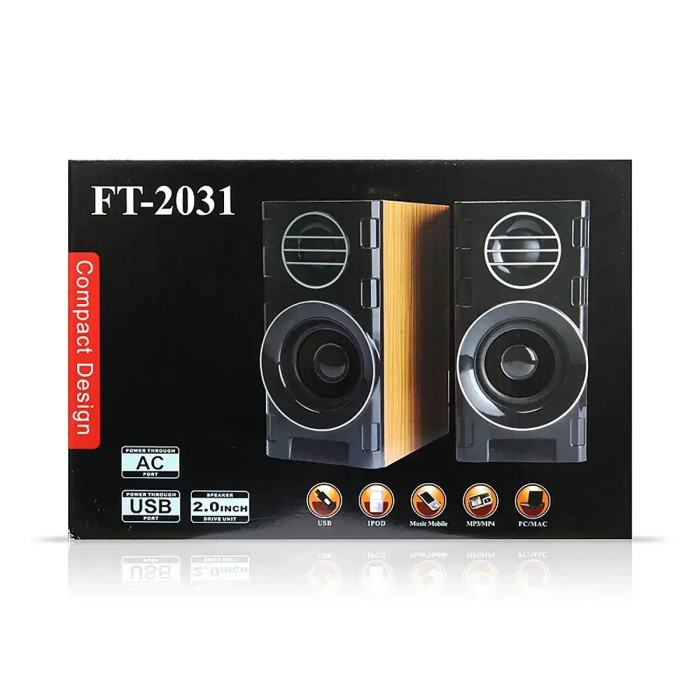 Комп'ютерна колонка 2.0 FT-2031