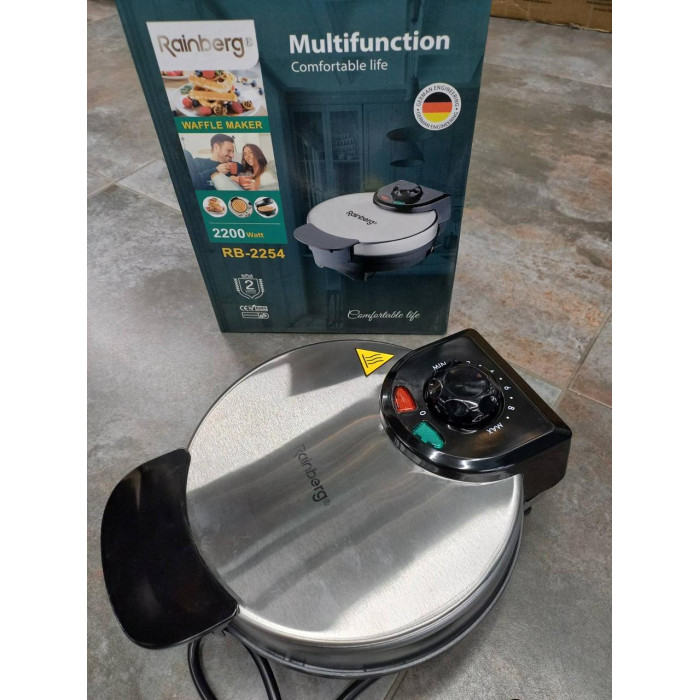 Вафельниця для бельгійських вафель RB-2254