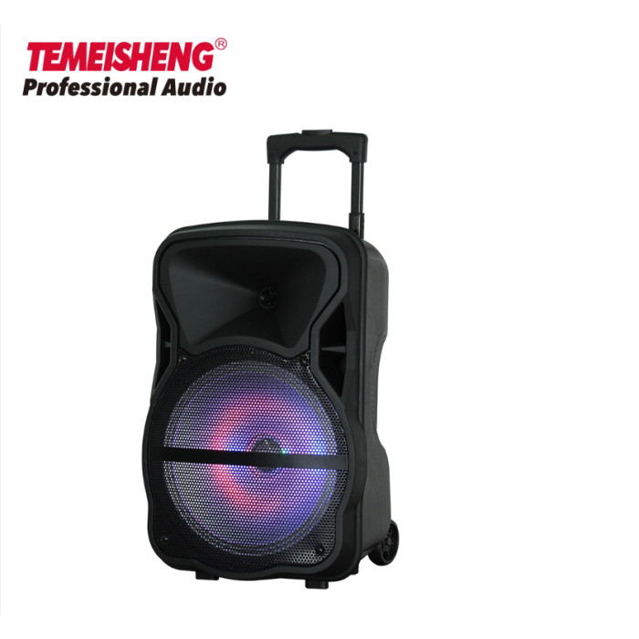 Акустична колонка Temeisheng A12-12 один мікрофон, 12", у комплекті стійка