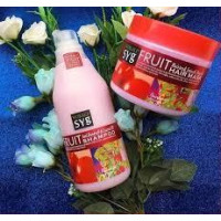 Набір шампунь + маска для волосся Wokali Fruit Shampoo Passionfruit проти лупи