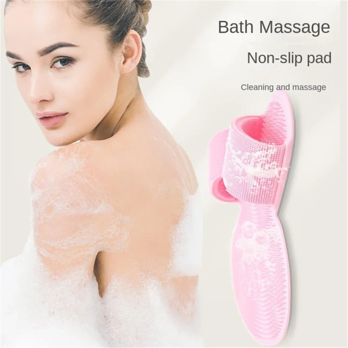 Силиконовая щетка для душа LY-438