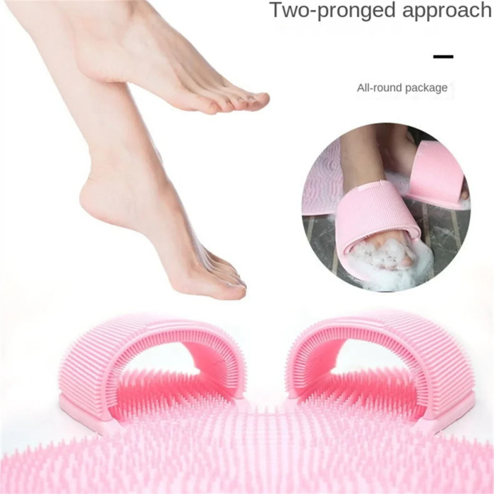 Силиконовая щетка для душа LY-438