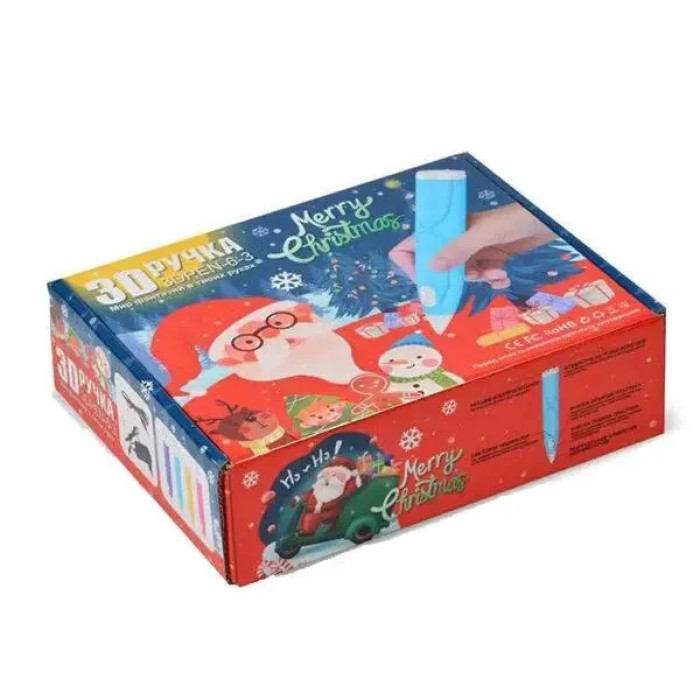3D ручка для рисования Дед Мороз S9919
