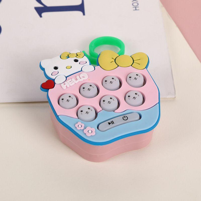 Дитяча іграшка-брелок Pop It No1 котик