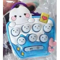 Детская игрушка-брелок Pop It №13 собачка