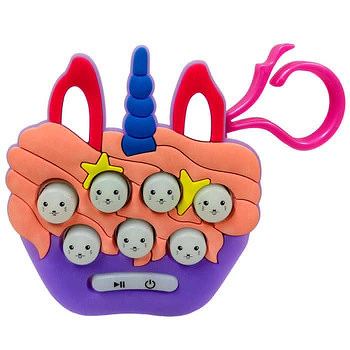 Дитяча іграшка-брелок Pop It No4 єдиноріг