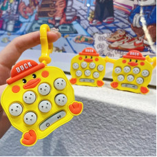 Дитяча іграшка-брелок Pop It No7 качечка