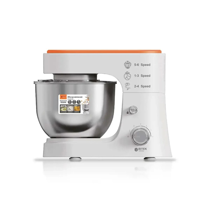 Міксер-тестоміс стаціонарний 800 Вт 4 л BITEK BT-6611