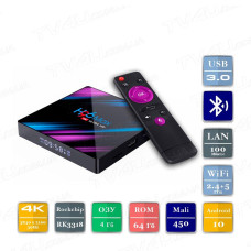 Смарт приставка TV BOX H96 4+64 Android 10.0
