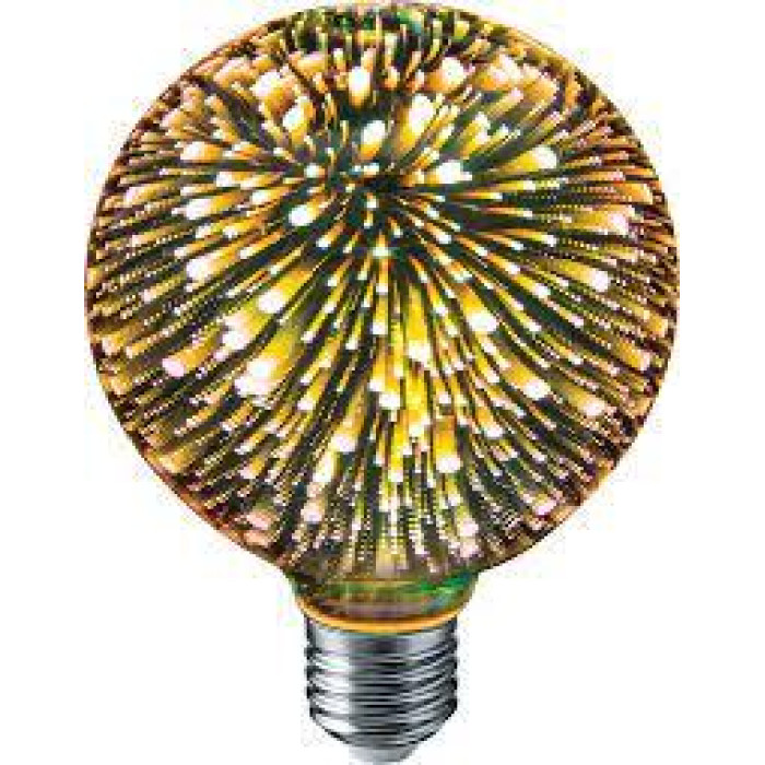 Лампа светодиодная декоративная Фейерверк C80-3D