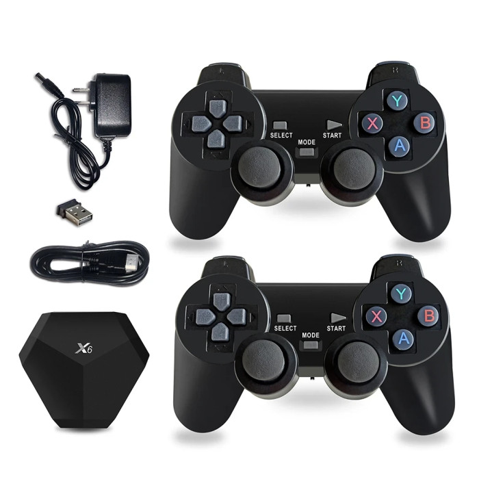 Домашня ігрова приставка X6 4K DDR3, 512 МБ