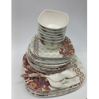 Набор посуды №1 (40 предметов) пластик