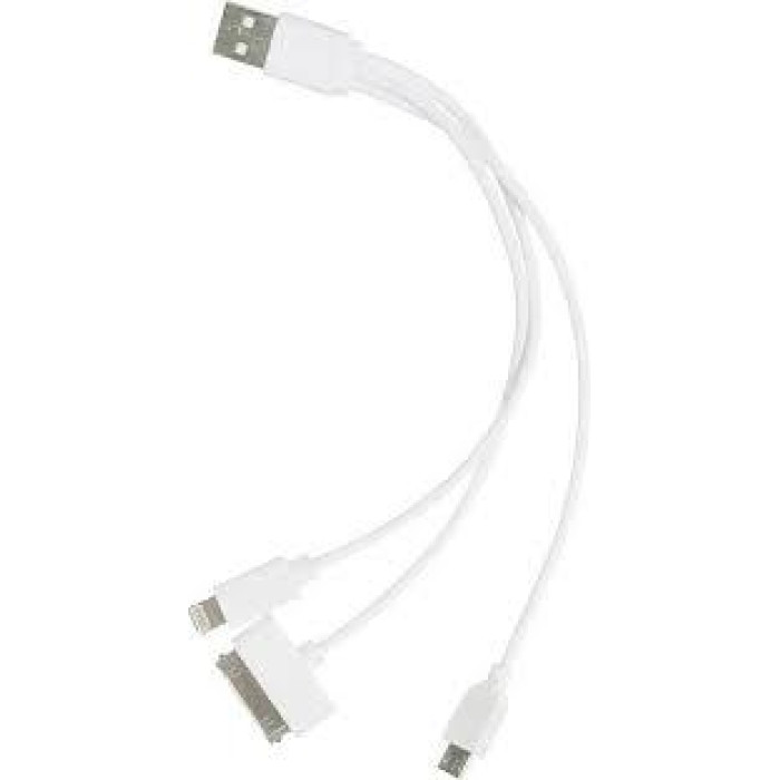 USB-кабель 3 в 1 20 см — Micro USB, iPad, iPhone 5/6