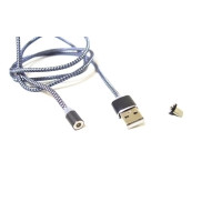 Шнур для зарядки magneti lightning магнитный IP круглый M3