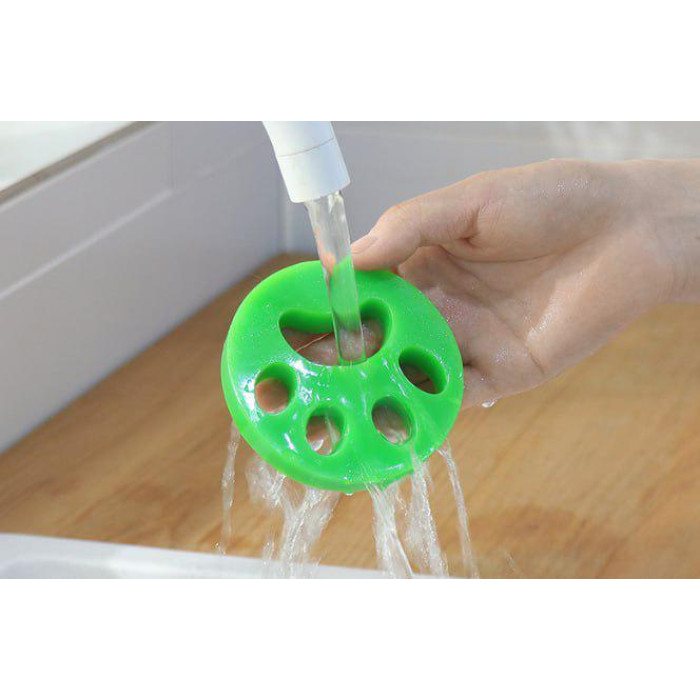 Силіконова лапка для видалення шерсті та пуху 1 шт.