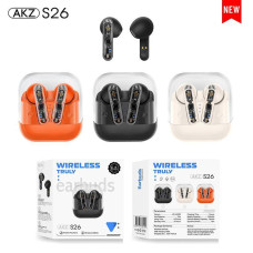 Гарнітура Double з кейсом Bluetooth TWS AKZ-S26