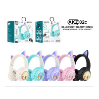 Навушники накладні Bluetooth з вушками AKZ-02C
