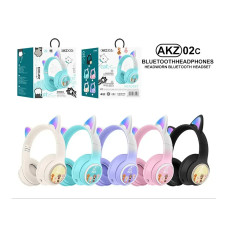 Навушники накладні Bluetooth з вушками AKZ-02C
