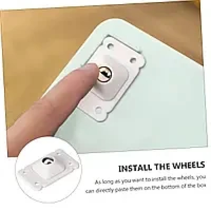 Ролики для меблів на клейкій основі універсальні