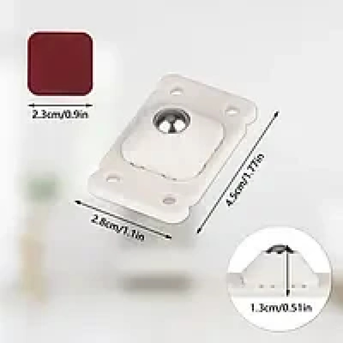 Ролики для меблів на клейкій основі універсальні