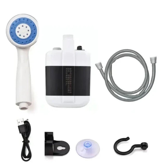 Переносний душ на акумуляторі 2200 мА·год