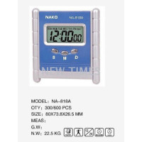 Часы-будильник/секундомер 818 мини