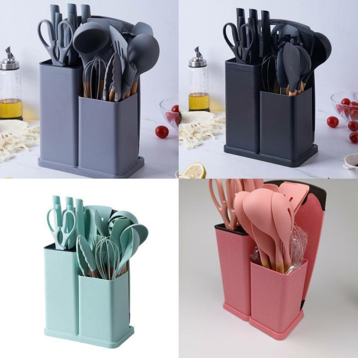 Набір кухонного приладдя 19 ПРОМЕТІВ Kitchen Set (М'ята коробка)