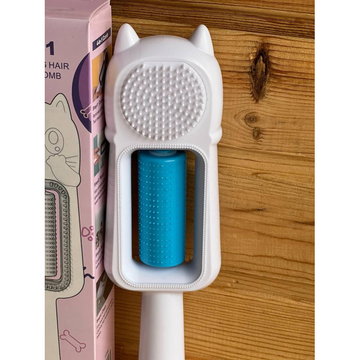 Гребінець кісточка для зубів із довгою ручкою щітка для хатніх тварин Pet brus LY-524